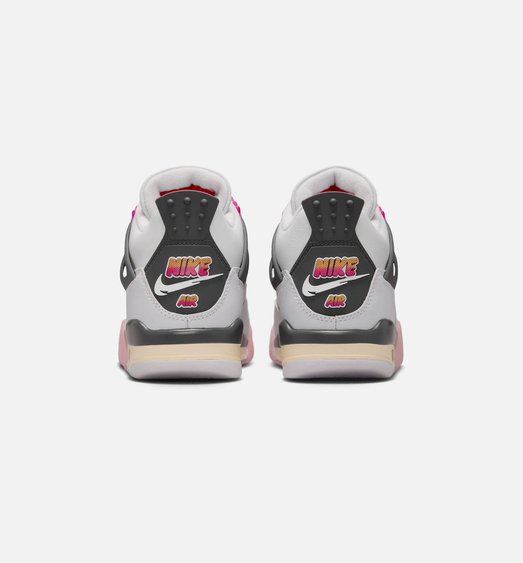 Air Jordan 4 Retro “Comic” Grade School Lifestyle Shoes (GS)