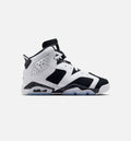 Air Jordan 6 Retro Black and White Grade School Lifestyle Shoe