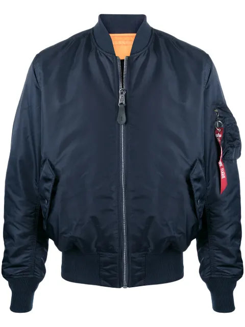Alpha Industries MA-1 Heritage zip-up bomber jacket