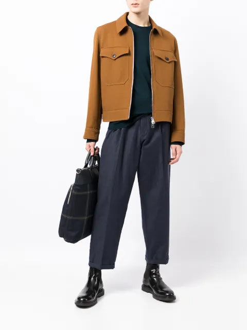John Smedley fine-knit wool jumper