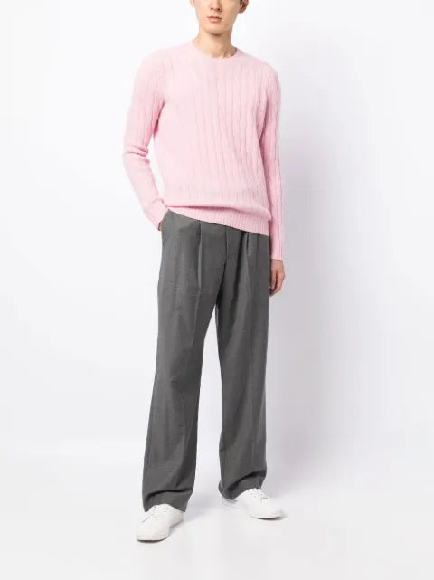 Polo Ralph Lauren long-sleeved cable-knit jumper