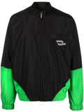 Opening Ceremony logo-patch panelled windbreaker