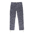 Black Monogram Leopard Print Cargo Pants