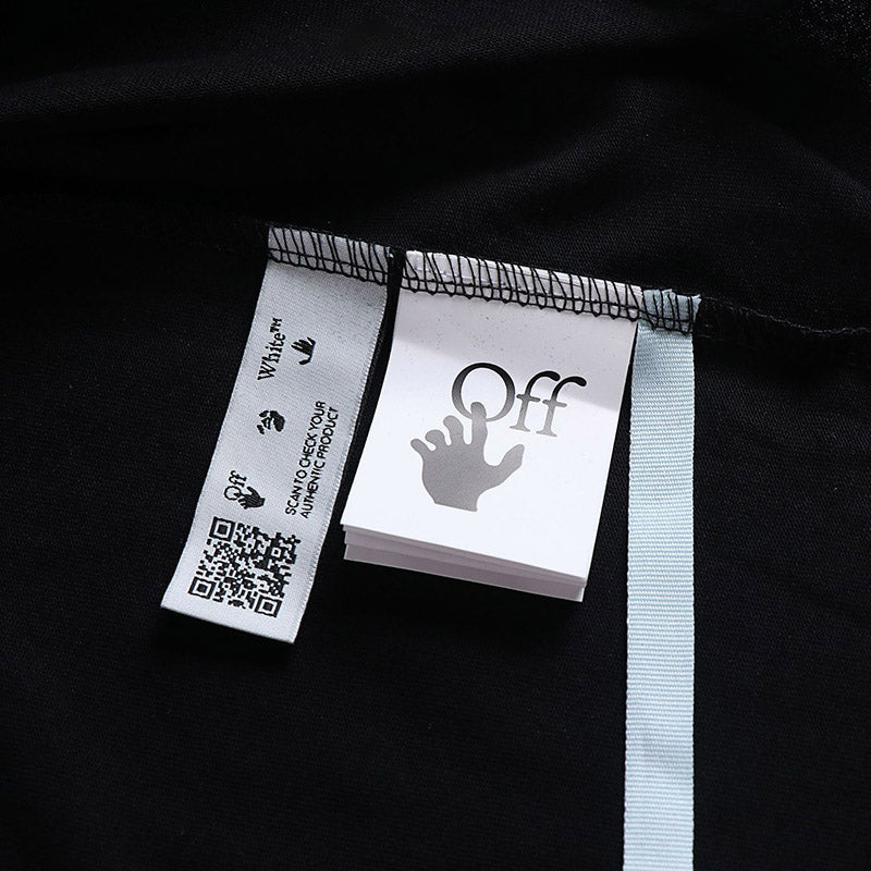 OFF-WHITE Gradient Cartoon Arrow Pattern T-Shirt