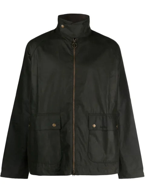 Barbour Bedale coated-finish jacket