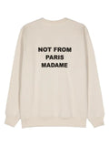 Drôle De Monsieur Le Sweatshirt Slogan top