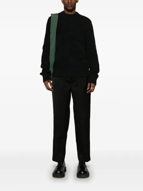 Burberry cashmere sweater in logo jacquard