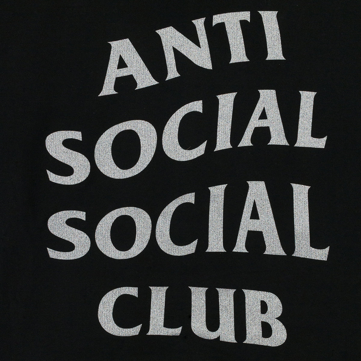 BLACK GLITTER 'BLINDED' HOODIE