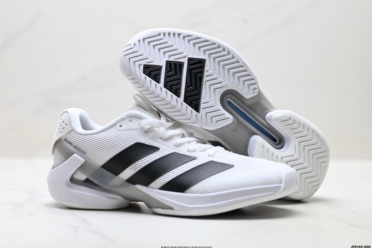Adidas K81801650 Unisex Running Shoes | Versatile Daily Trainer - 2 Colorways incl. White/Black & Beige/Red