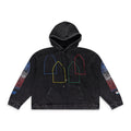 MULTICOLOR INTERTWINED WINDOWS HOODIE