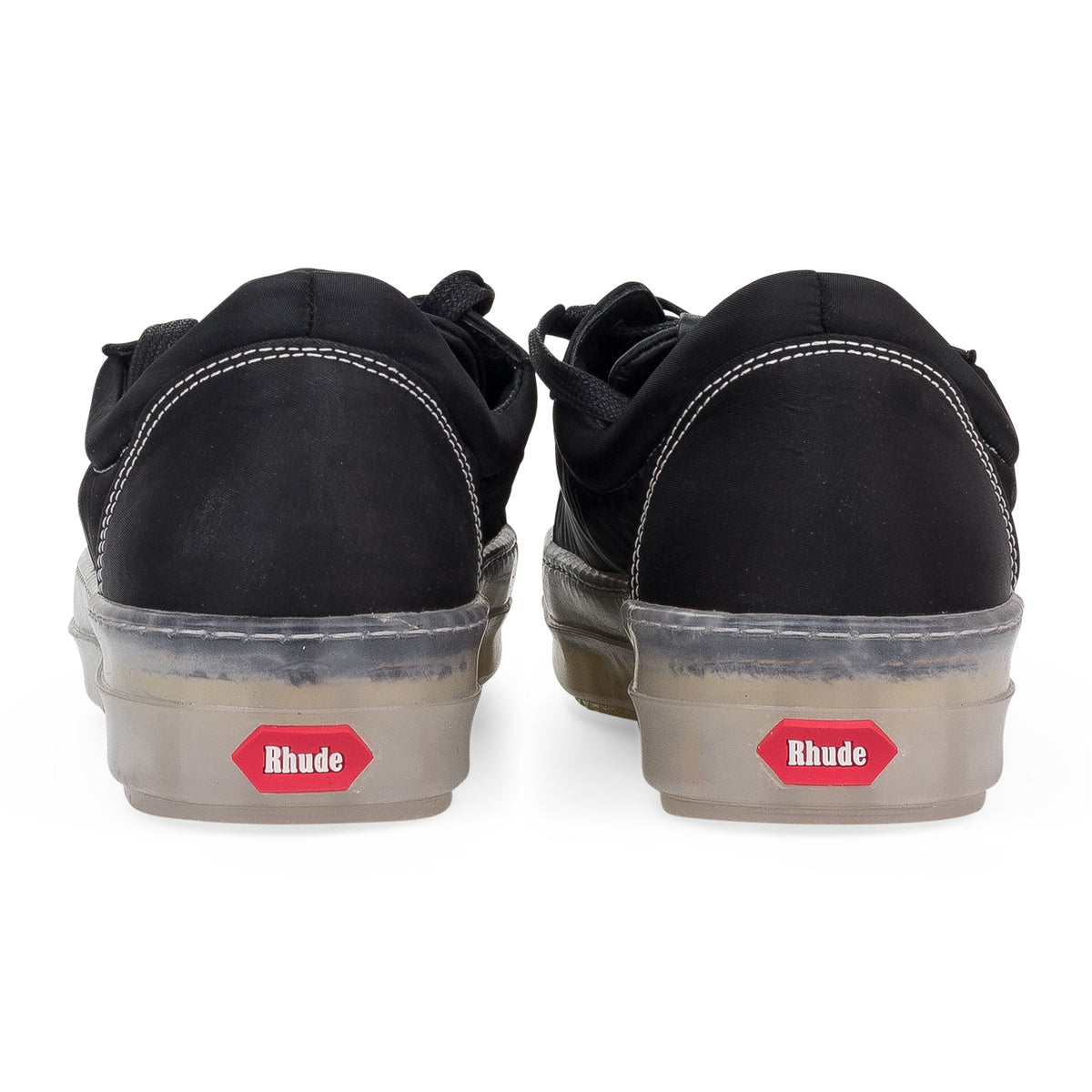 BLACK/TRANSLUCENT V1-LO SNEAKERS
