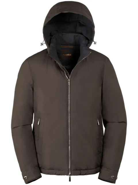 Moorer Albini-STP hooded jacket