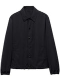 Prada drop-shoulder shirt jacket