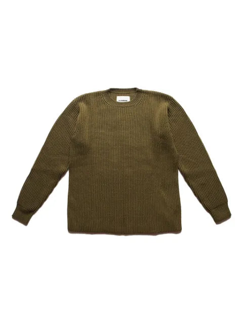 Jil Sander cable-knit sweater