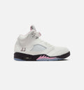 Air Jordan 5 Retro Medium Soft Pink Men's Shoe - White/Soft Pink/Black