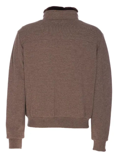 Moorer Bellati shearling-collar padded jacket
