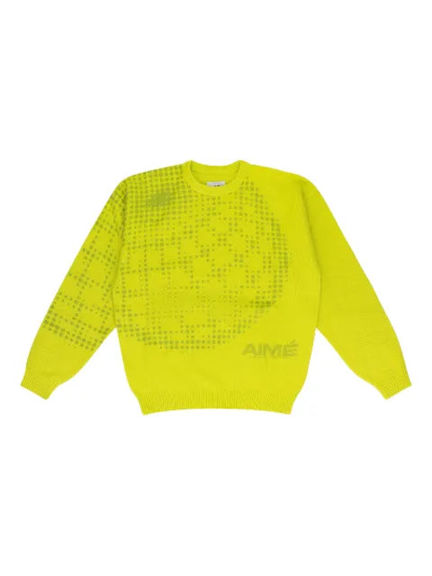 Aimé Leon Dore x New Balance geo-print sweater
