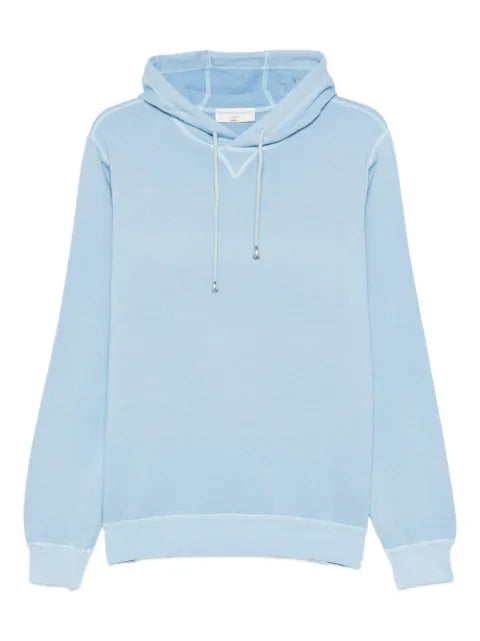 Filippo De Laurentiis drawstring-fastening cotton hoodie