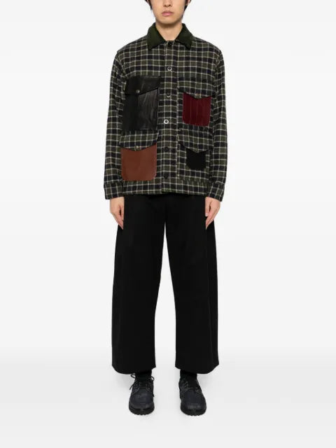 Junya Watanabe MAN check patchwork jacket