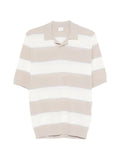Eleventy striped short-sleeve knitwear