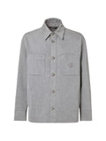 FENDI embroidery denim shirt