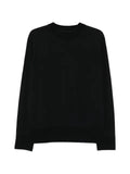 sacai long-sleeve crew neck sweater