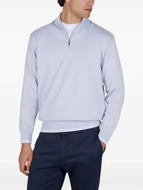 Paul & Shark half-zip cotton sweater