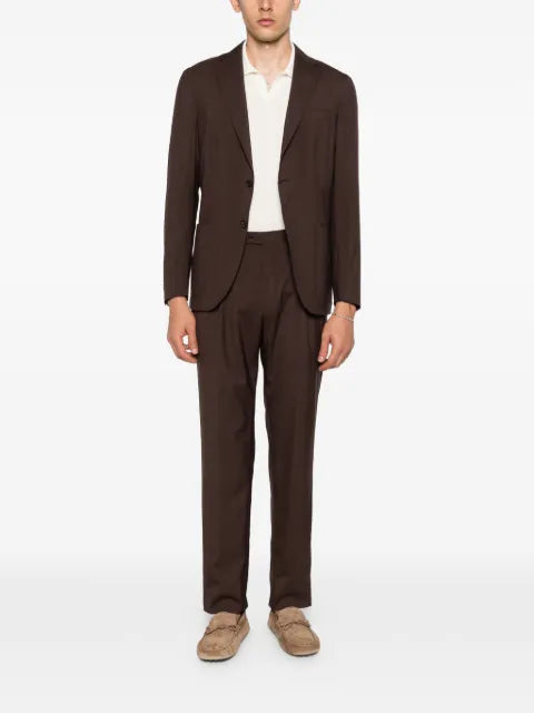 Corneliani notched-lapel blazer
