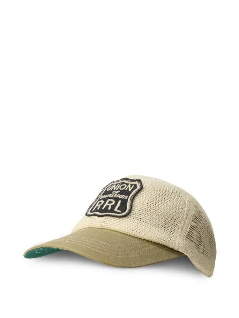 Ralph Lauren RRL mesh-logo-patch baseball cap