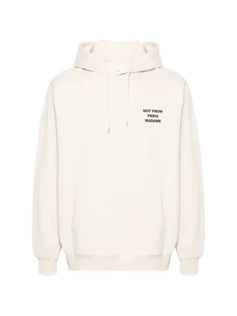 Drôle De Monsieur slogan hoodie sweatshirt