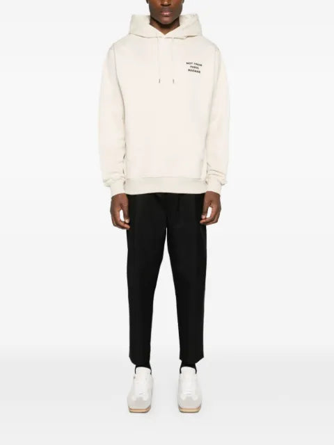 Drôle De Monsieur slogan hoodie sweatshirt