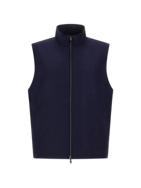 Herno high-neck reversible gilet