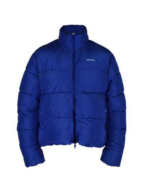 Balenciaga quilted logo jacket
