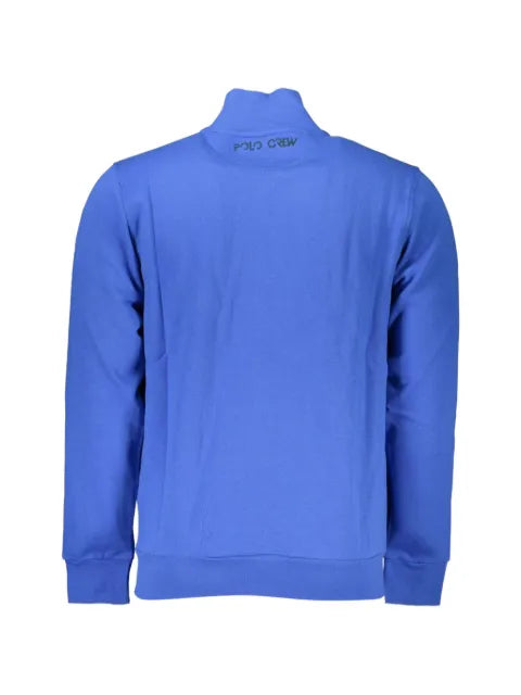 La Martina embroidered zip-up hoodie