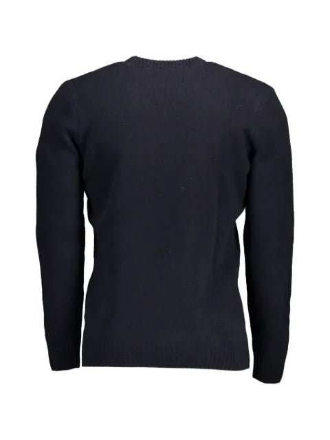 U.S. POLO ASSN. flag-intarsia crew-neck sweater