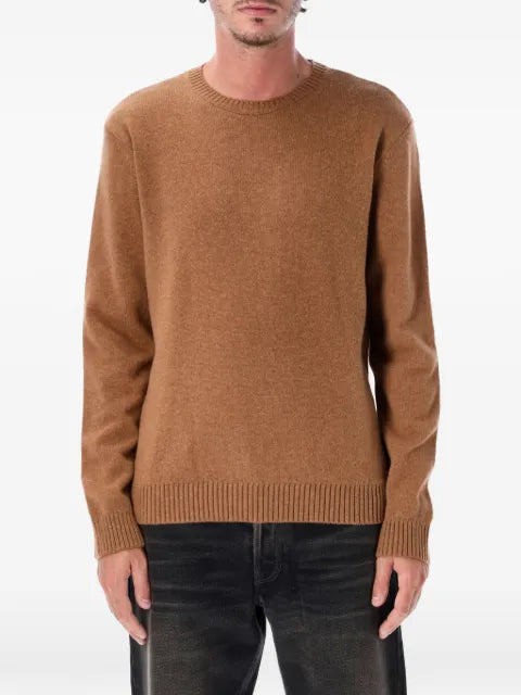 colorful standard crew-neck ribbed-trim sweater