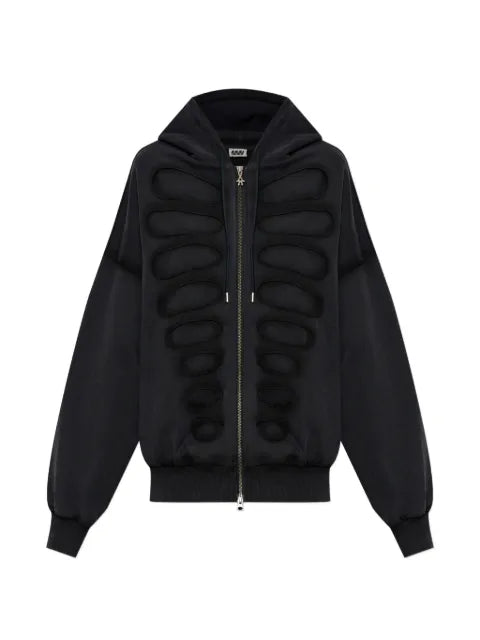 AVAVAV Tim panelled zip-up hoodie