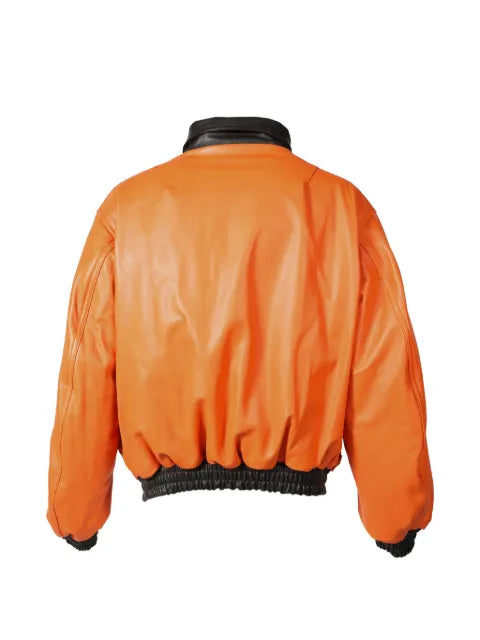 AWGE reversible leather bomber jacket