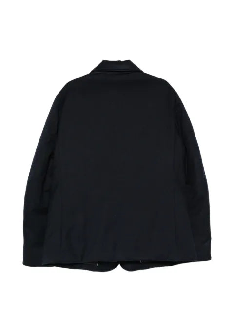Kiton button-fastening flap-pockets jacket