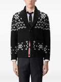 Thom Browne Icelandic Fair Isle cashmere cardigan