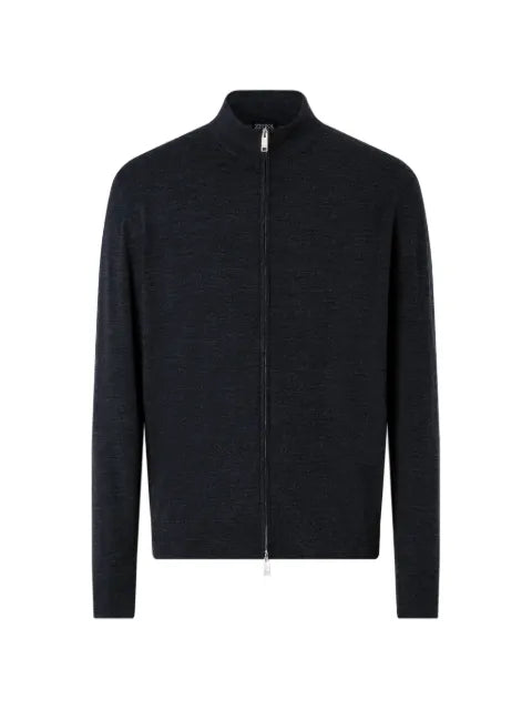 Zegna Trofeo 15milmil15 wool full zip cardigan