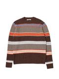 Edmmond Studios striped ribbed-knit sweater