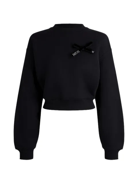 Patou bow-detail sweatshirt