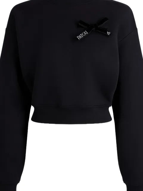 Patou bow-detail sweatshirt