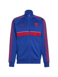 adidas Manchester United logo-embroidered track jacket