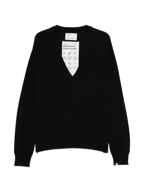 extreme cashmere Ben V-neck long-sleeve sweater