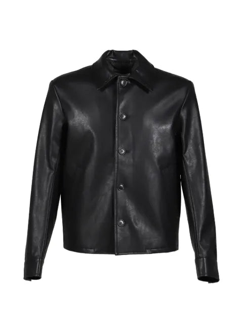 CEDARWOOD Alonzo faux-leather jacket