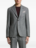 Peserico single-breasted notch-lapels jacket