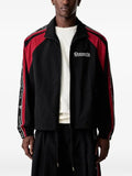 Willy Chavarria logo-embroidered zip-up jacket