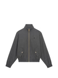 Drôle De Monsieur grey flannel jacket